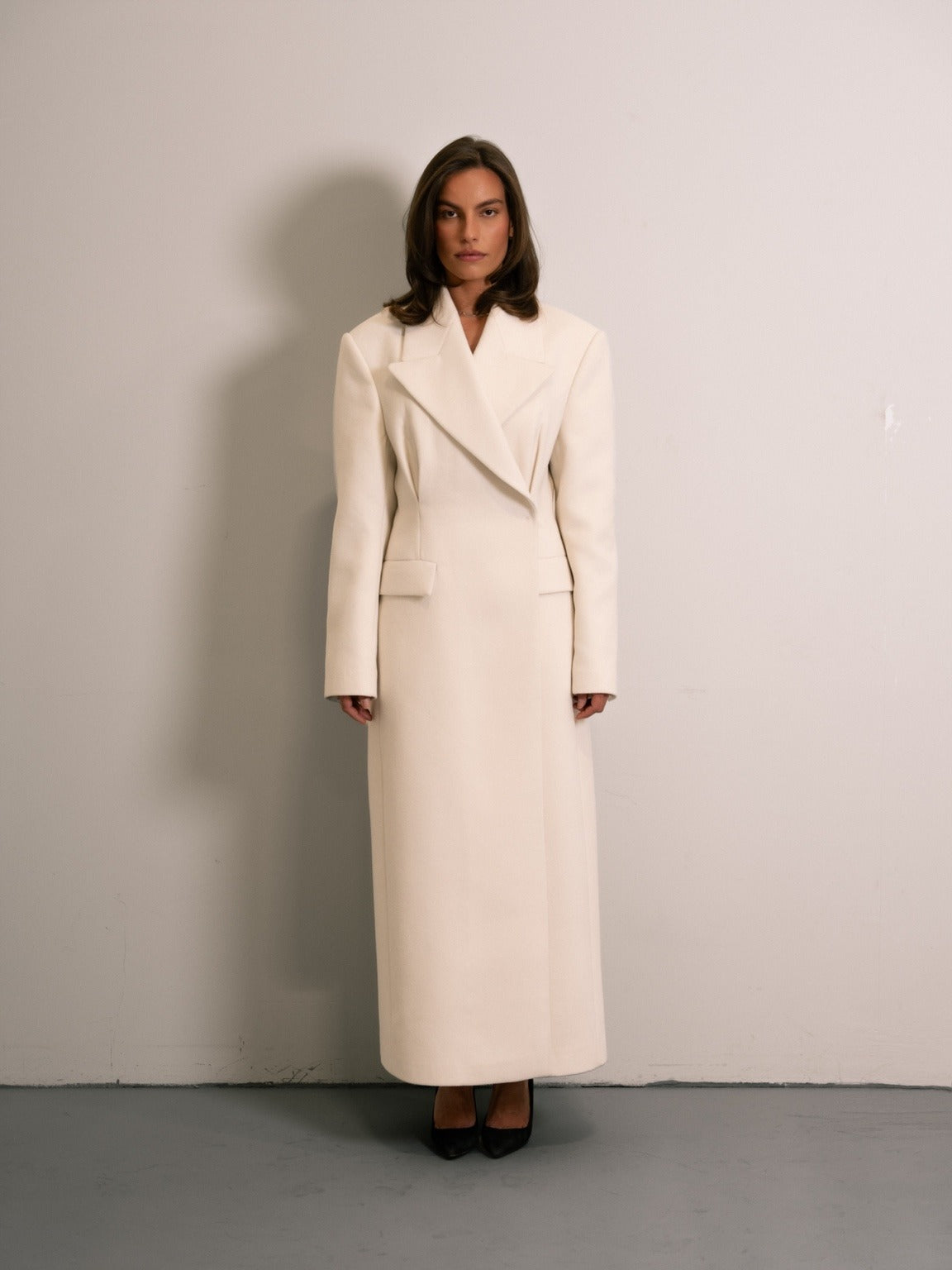 The Celeste Coat - Ivory