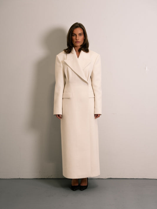 The Celeste Coat - Ivory