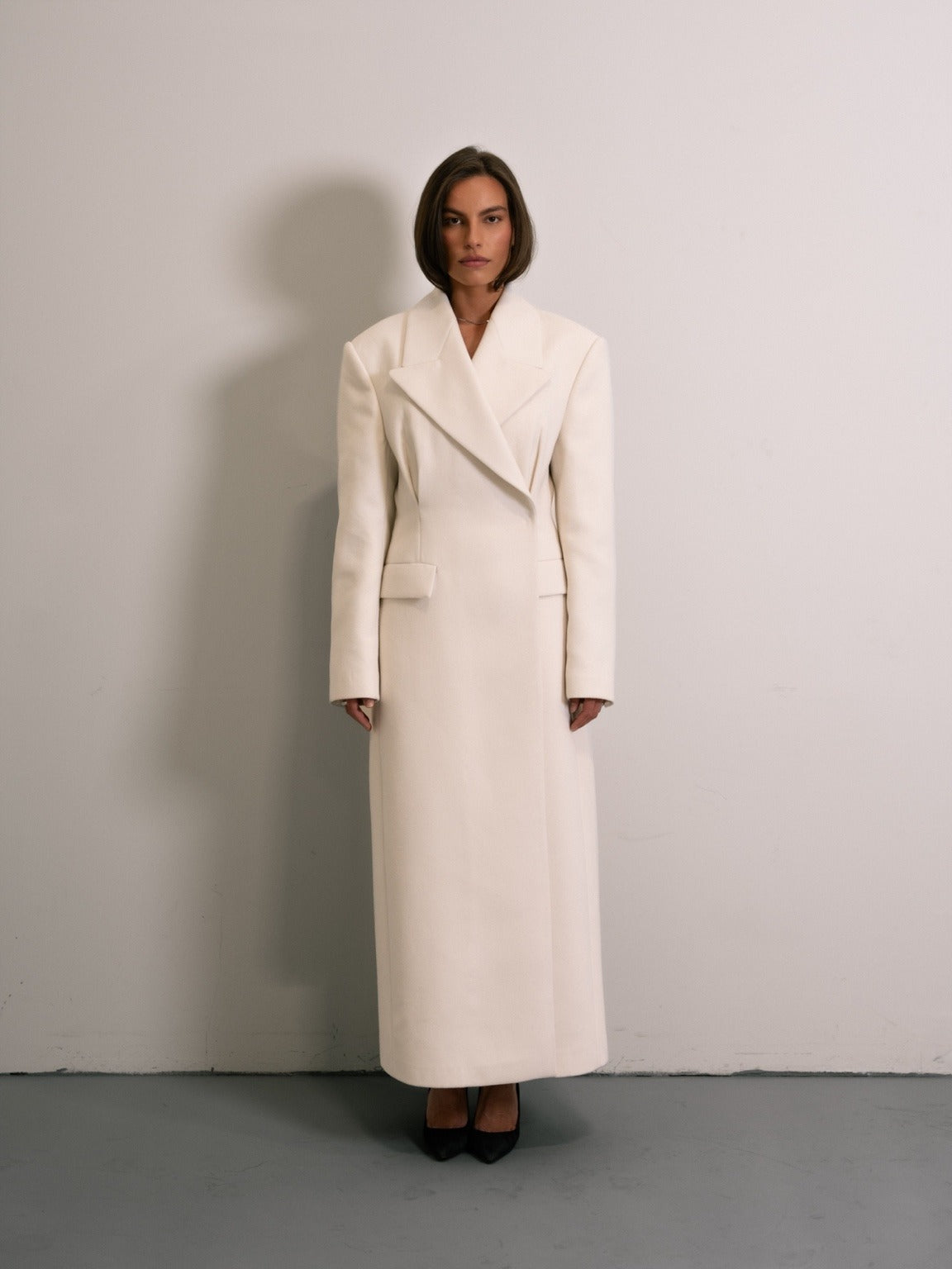 The Celeste Coat - Ivory