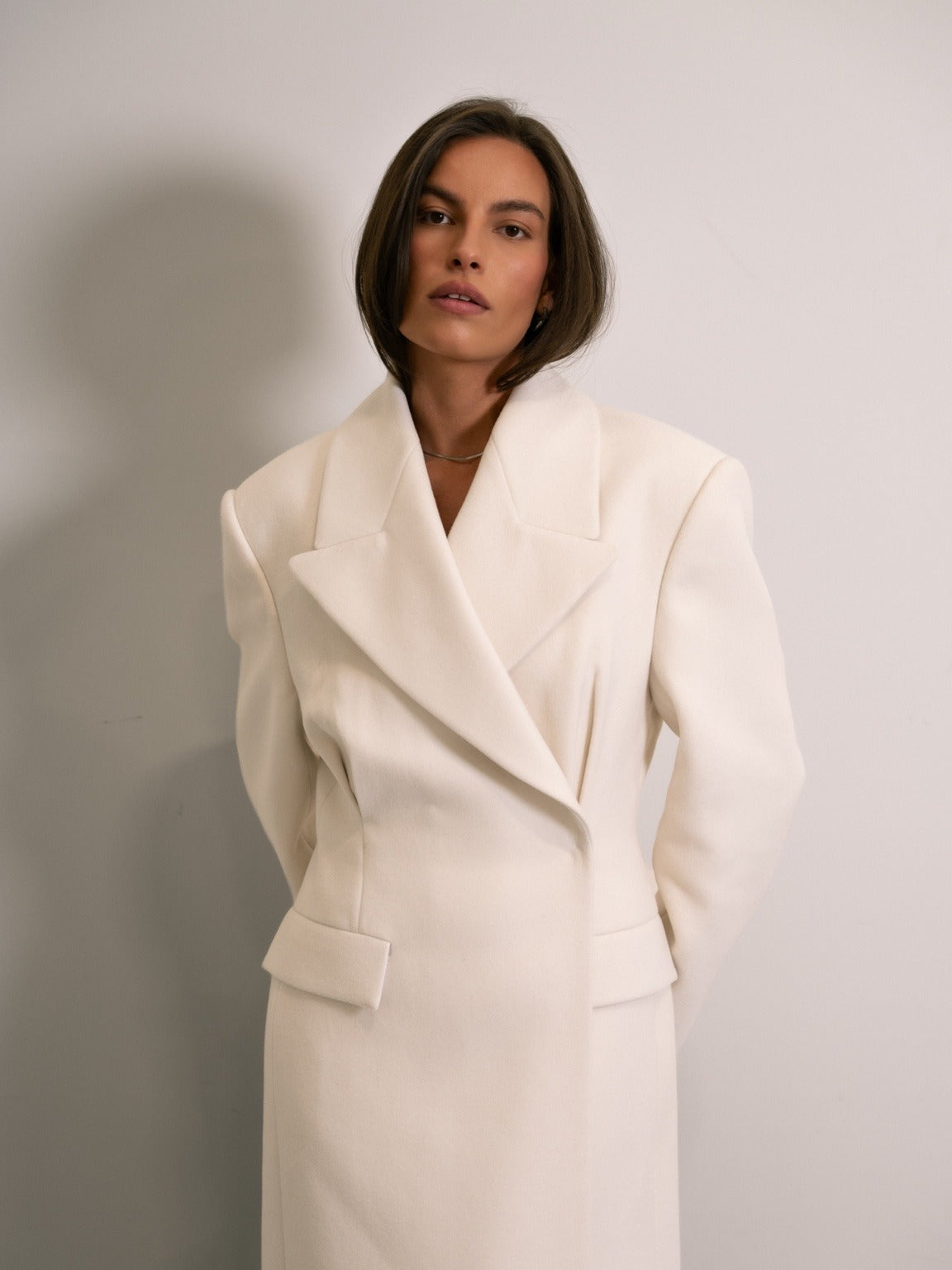 The Celeste Coat - Ivory