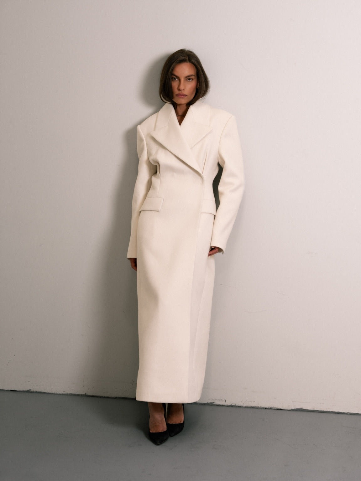 The Celeste Coat - Ivory