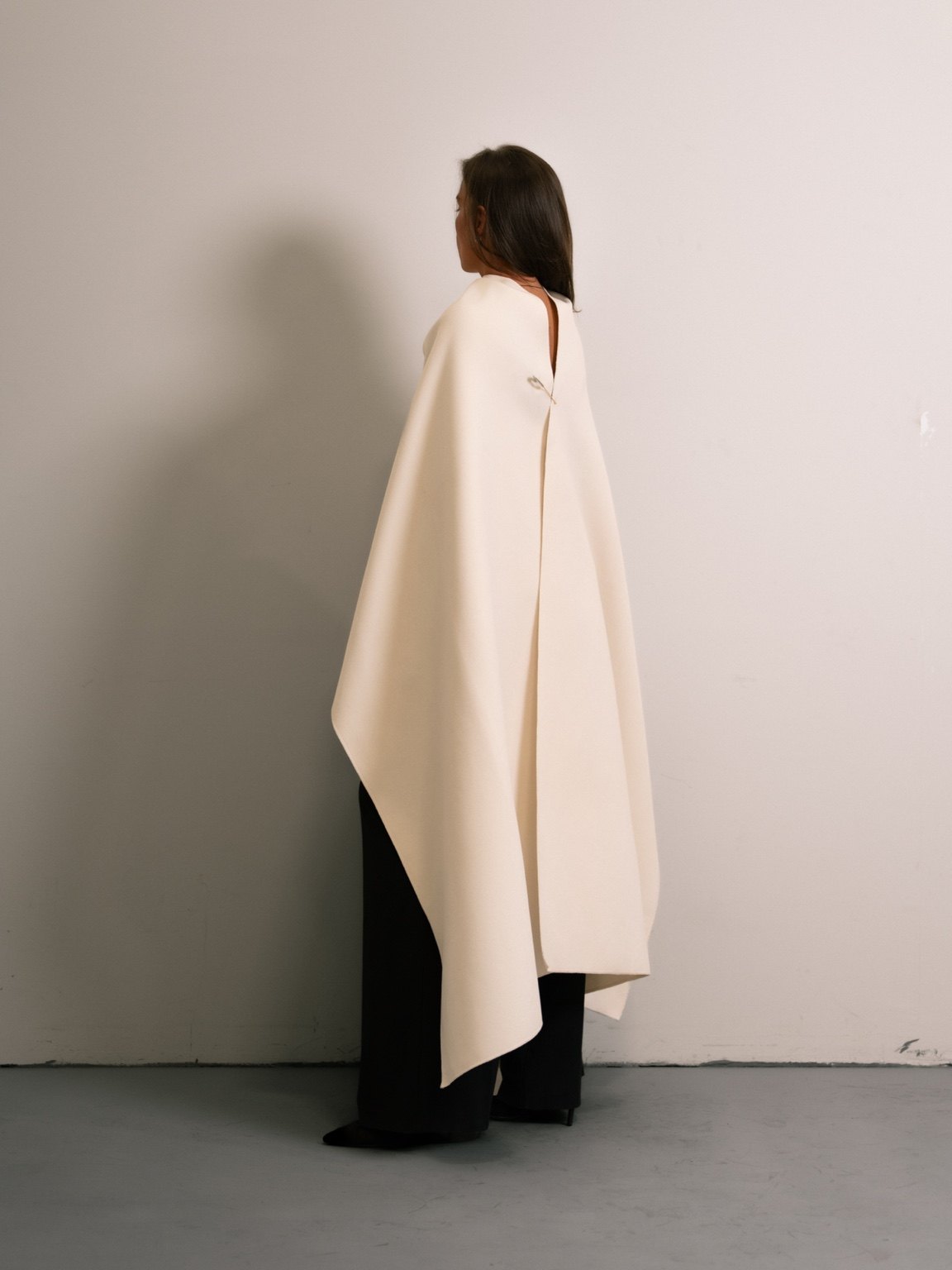 The Aurelia Cape - Ivory