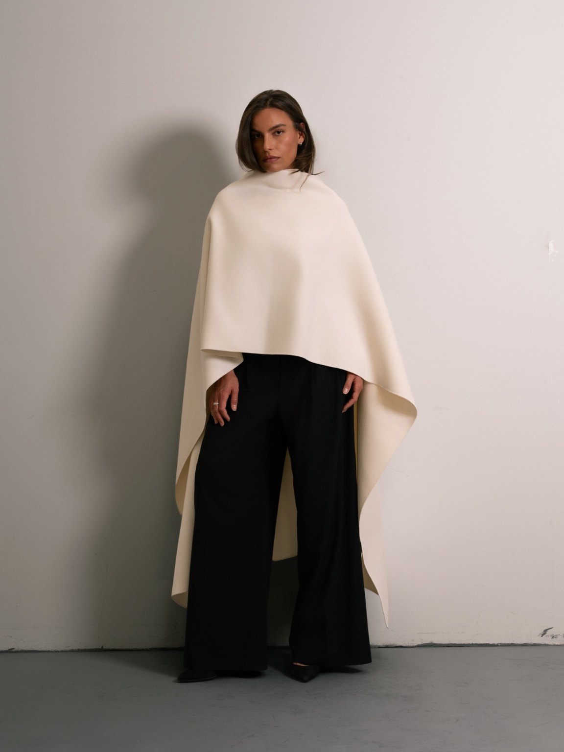 The Aurelia Cape - Ivory