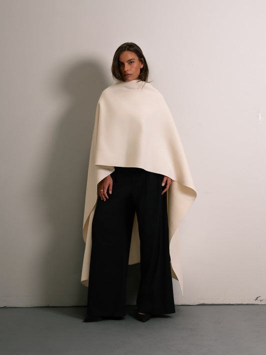 The Aurelia Cape - Ivory
