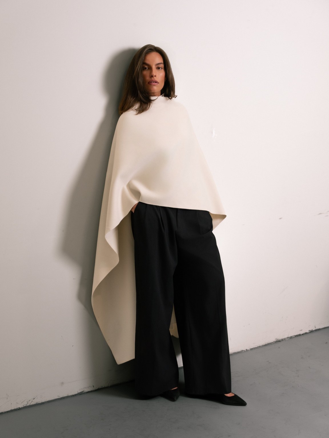 The Aurelia Cape - Ivory